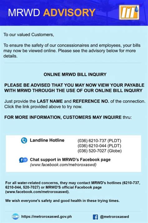 mrwd online bill|Ways to Pay Your Water Bill : Marina Coast Water District .